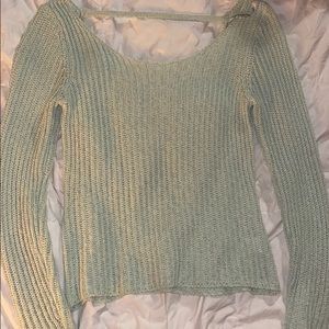 Olive & Oak mint green sweater